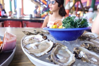 Oysters from Tacky Jacks
