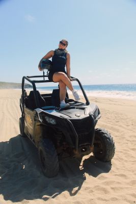 Taylor's UTV experience with Cactus Tours