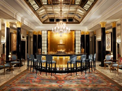 The Dorchester Artists Bar Rendering. Credit: Dorchester Collection