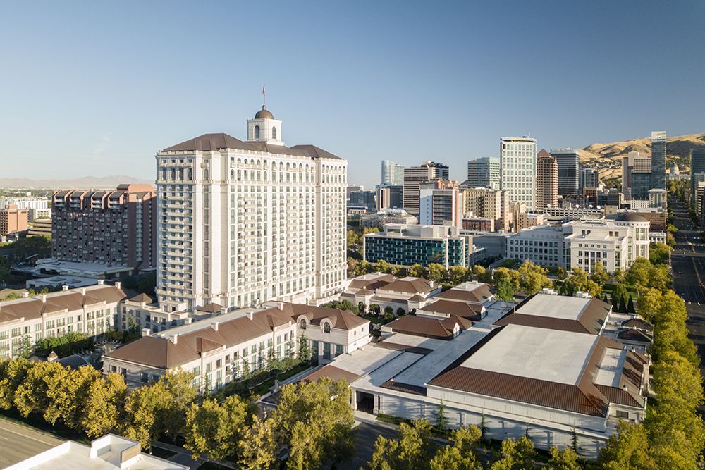 The Grand America aerial view 