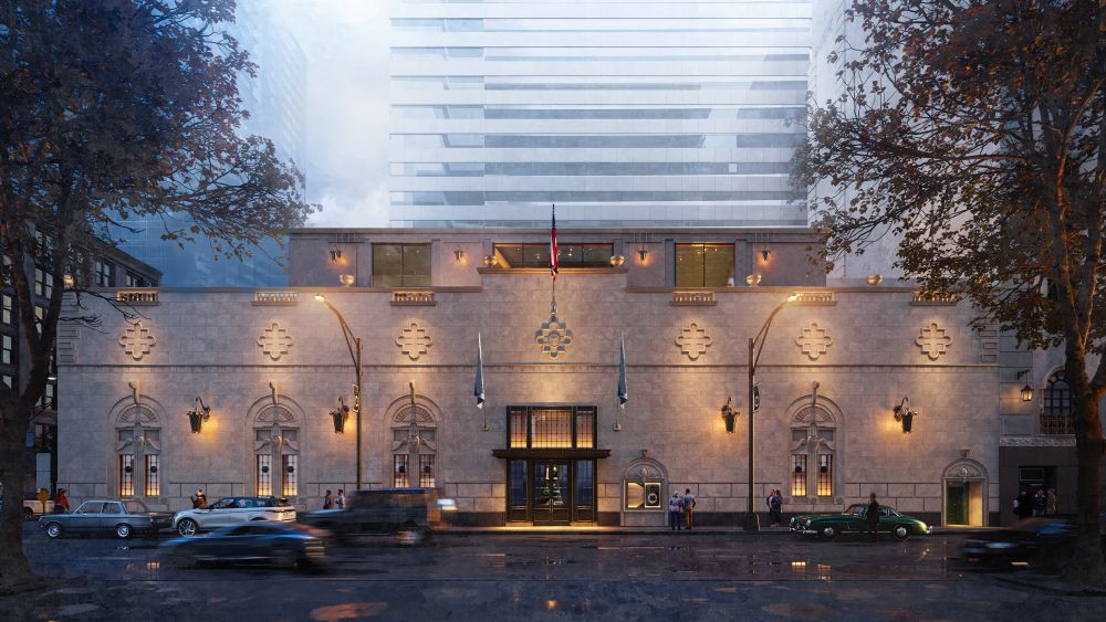 The Hand & The Eye rendering. Credit: Rockwell Group