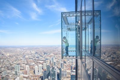 The Ledge at Willis Tower in Downtown Chicago
