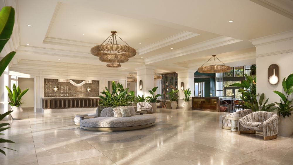 The Ritz-Carlton Naples, Tiburón lobby