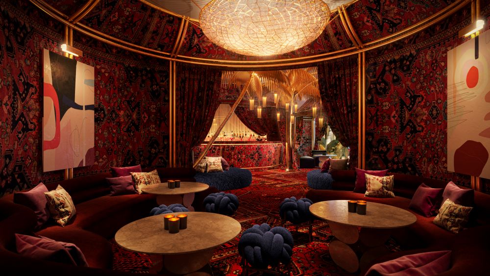 The Shag Room Virgin Hotels Las Vegas, Curio Collection by Hilton