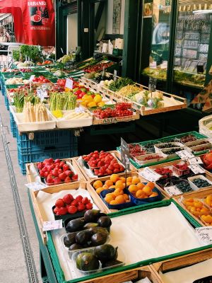 The Vienna Naschmarkt