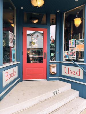 The local bookstore I found and visited while exploring Milwaukee