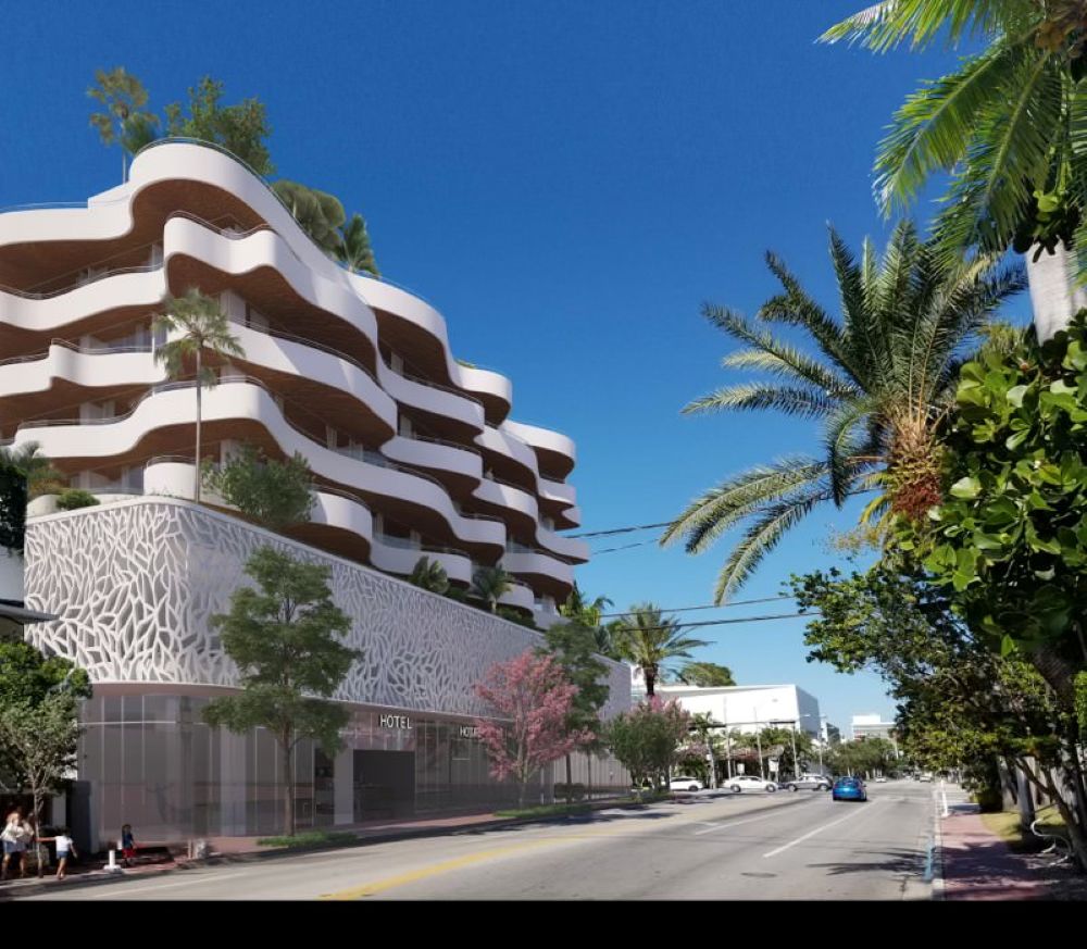 Rendering of Thompson Miami Beach.