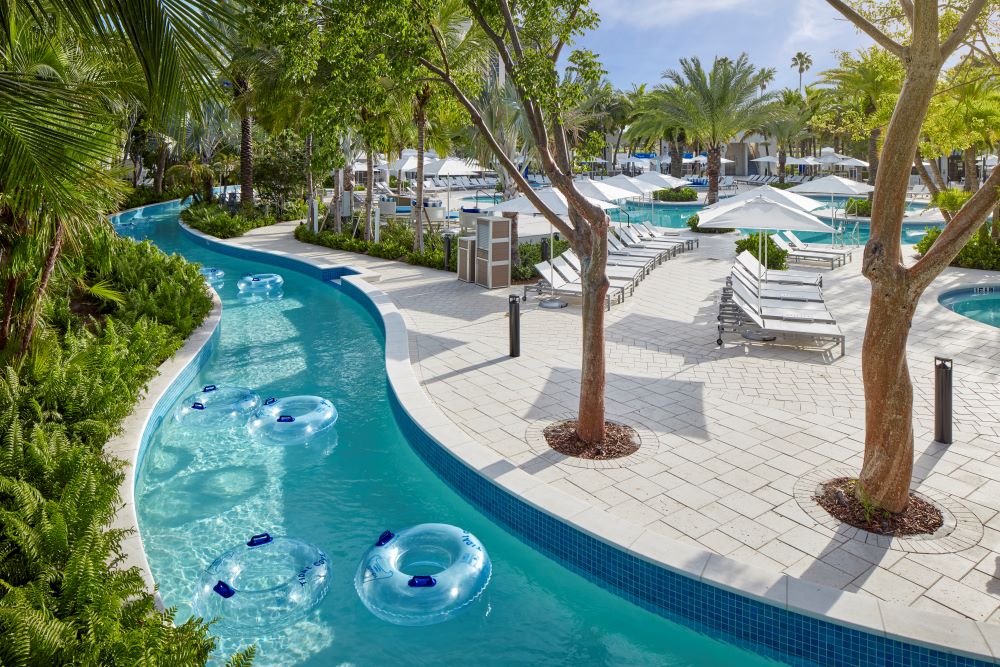 Lazy tiver at Tidal Cove Water Park, JW Marriott Miami Turnberry Resort & Spa
