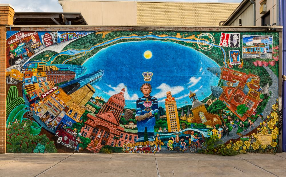 Original Austin mural Austintatious