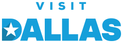 Visit Dallas logo.