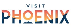 Graphic of Visit Phoenix logo.