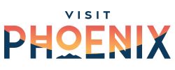 Graphic of Visit Phoenix logo.