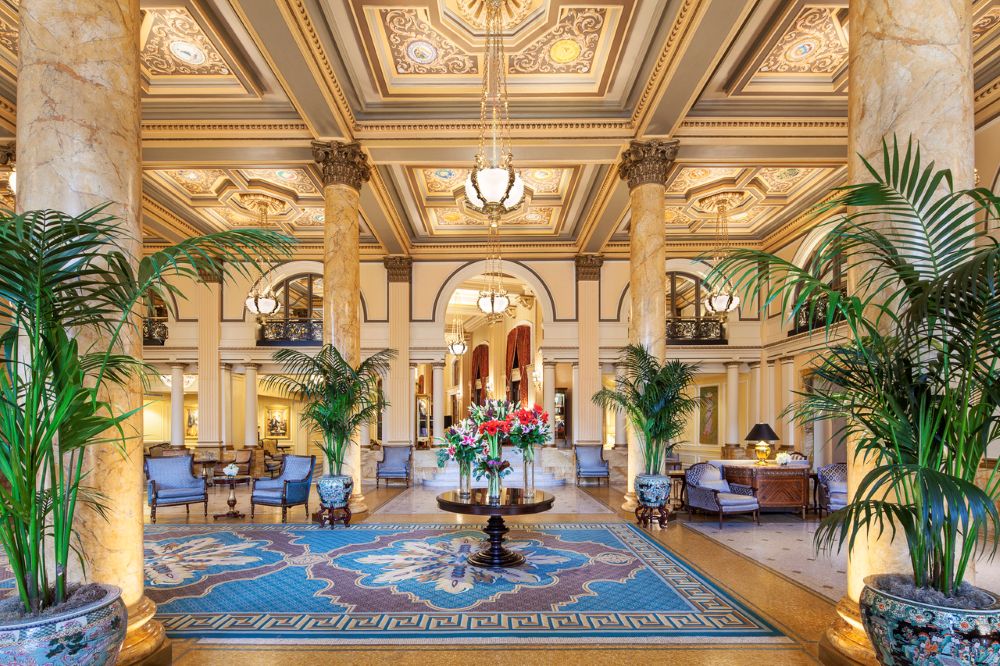Lobby of the Willard InterContinental Washington