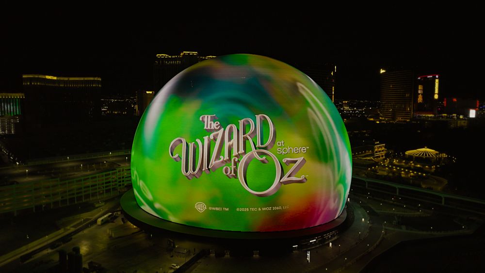 The Wizard of Oz at Sphere.