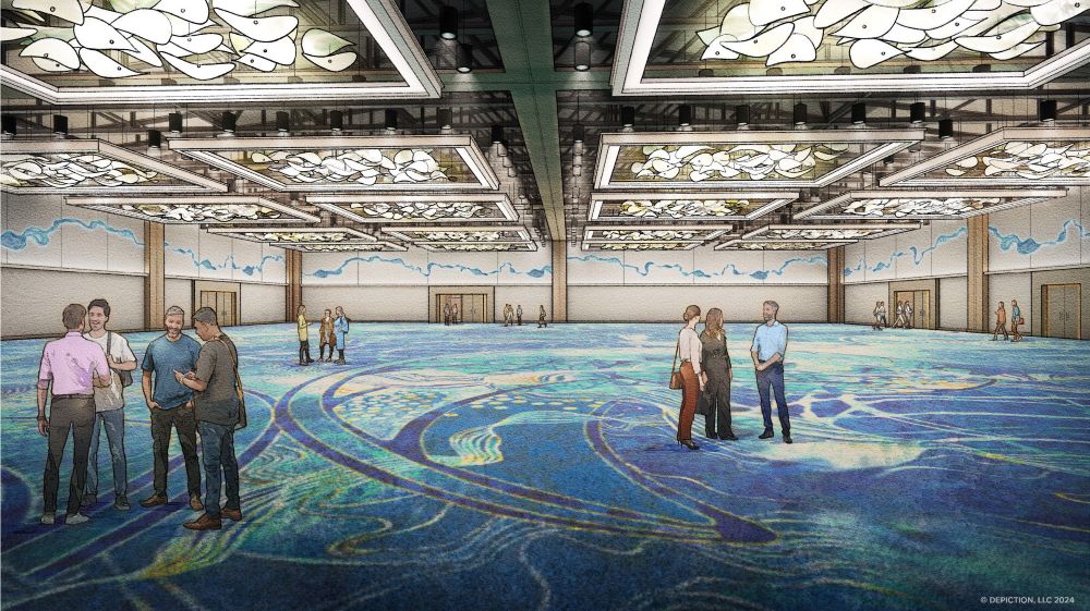 Walt Disney World Swan and Dolphin Rendering.