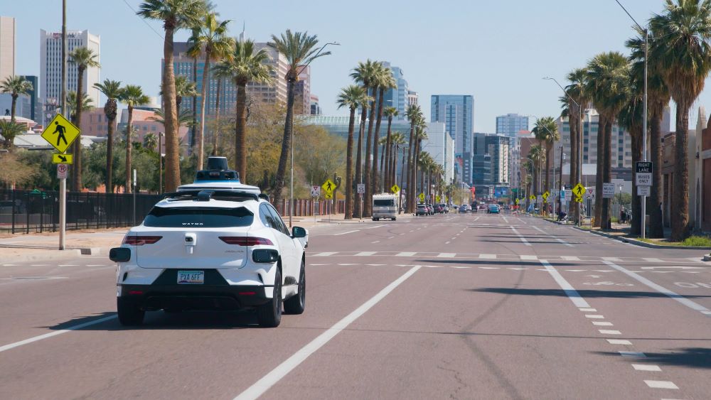 Waymo EV ride-share service
