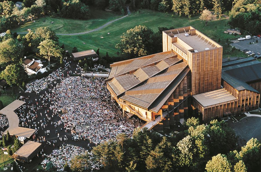 Wolf Trap amphitheater.