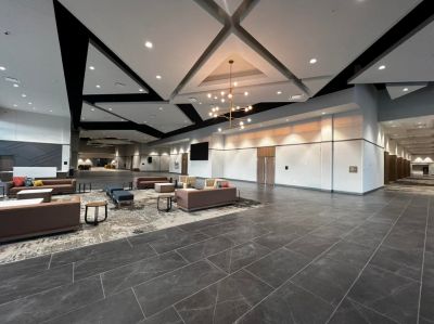 Younes North Conference Center prefunction area