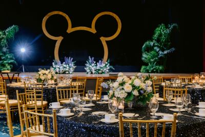 Banquet-Style Meeting Setup, Disneyland Hotel