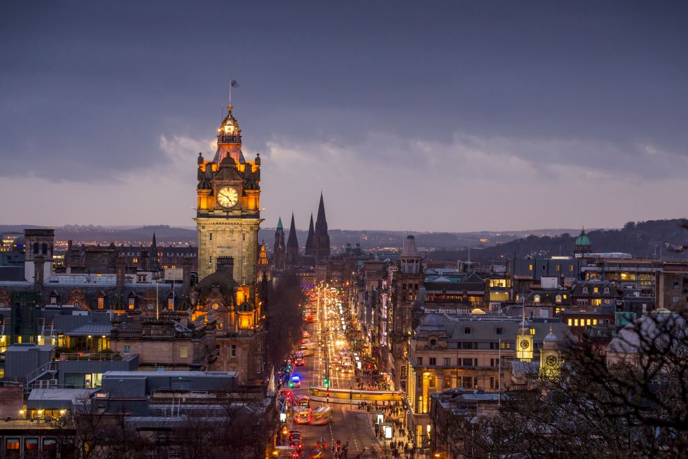 Edinburgh, Scotland.