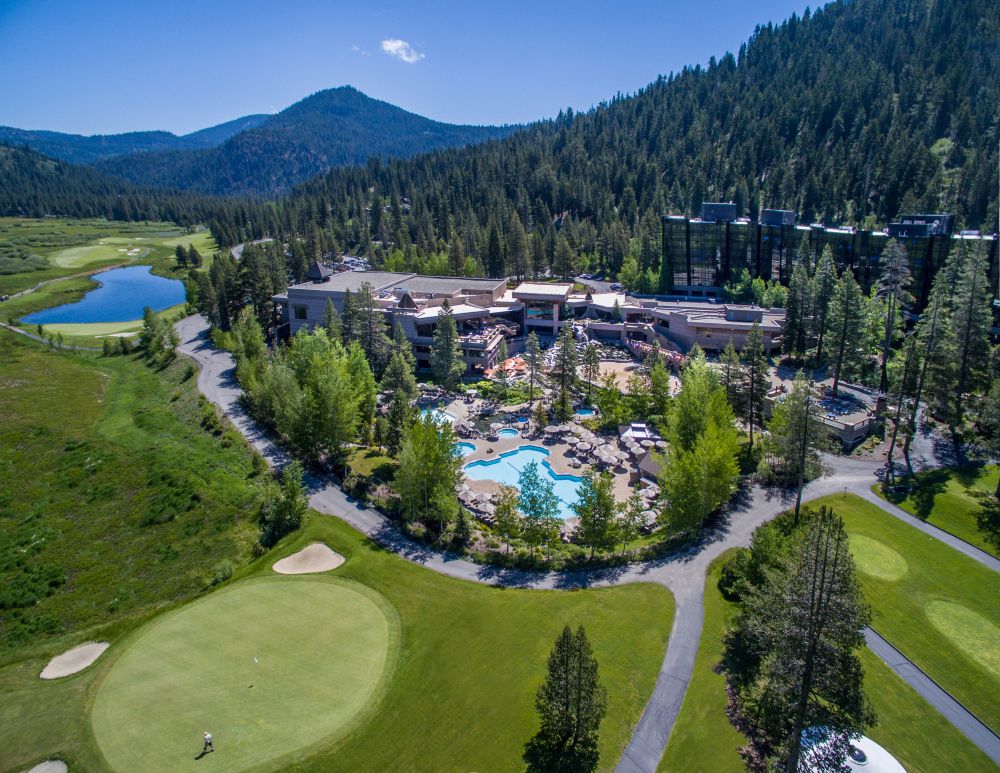 Everline Resort and Spa, Lake Tahoe golf course.