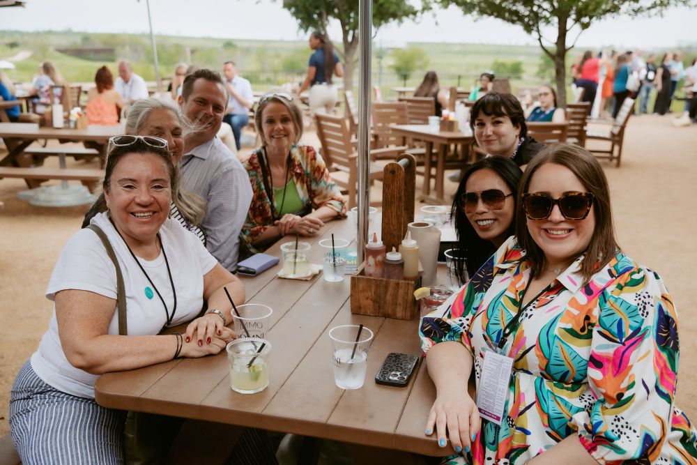 Attendees at Ice House in the PGA District