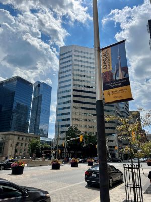 Destinations International Annual Convention street sign