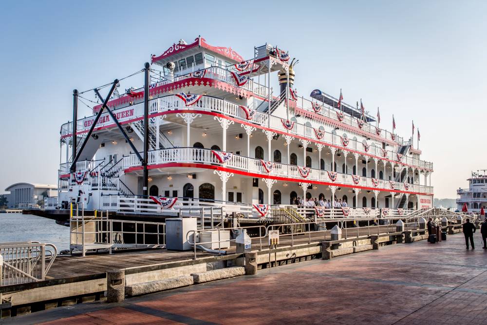 The Georgia Queen riverboat