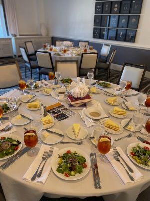 image of a table setting.
