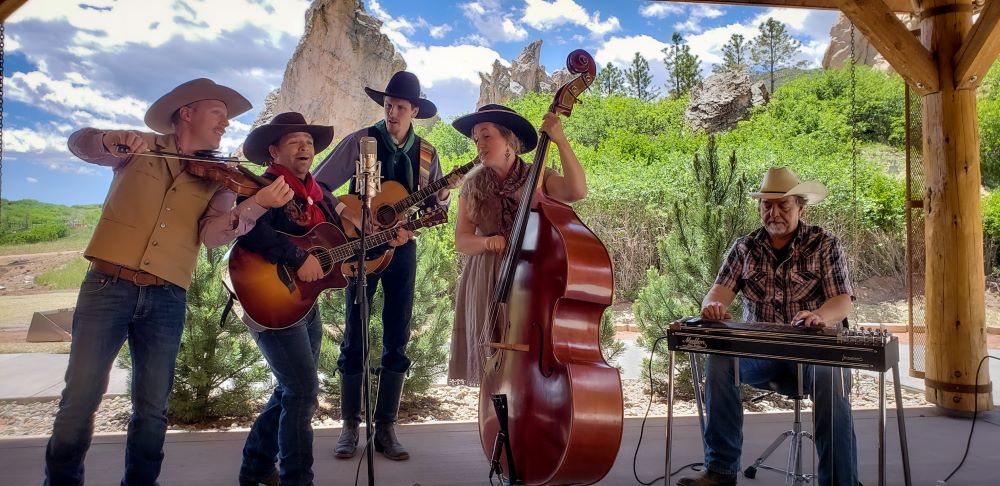 Flying W Wranglers performing at Flying W Ranch