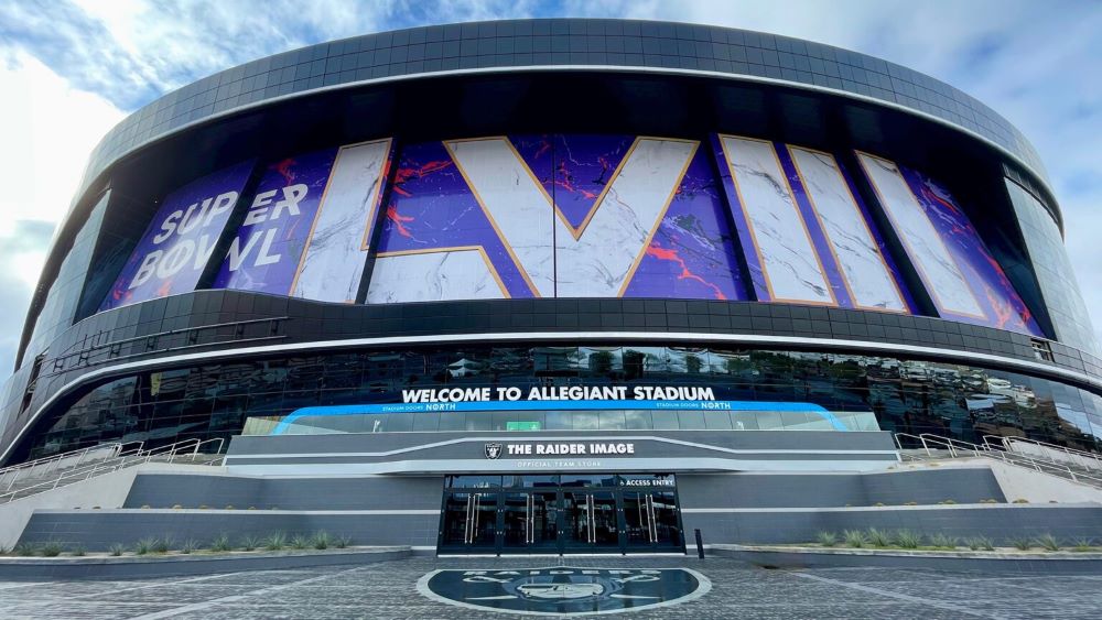 Allegiant Stadium exterior