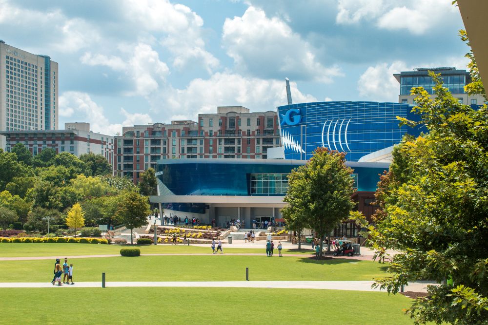 Atlanta Georgia Aquarium exterior