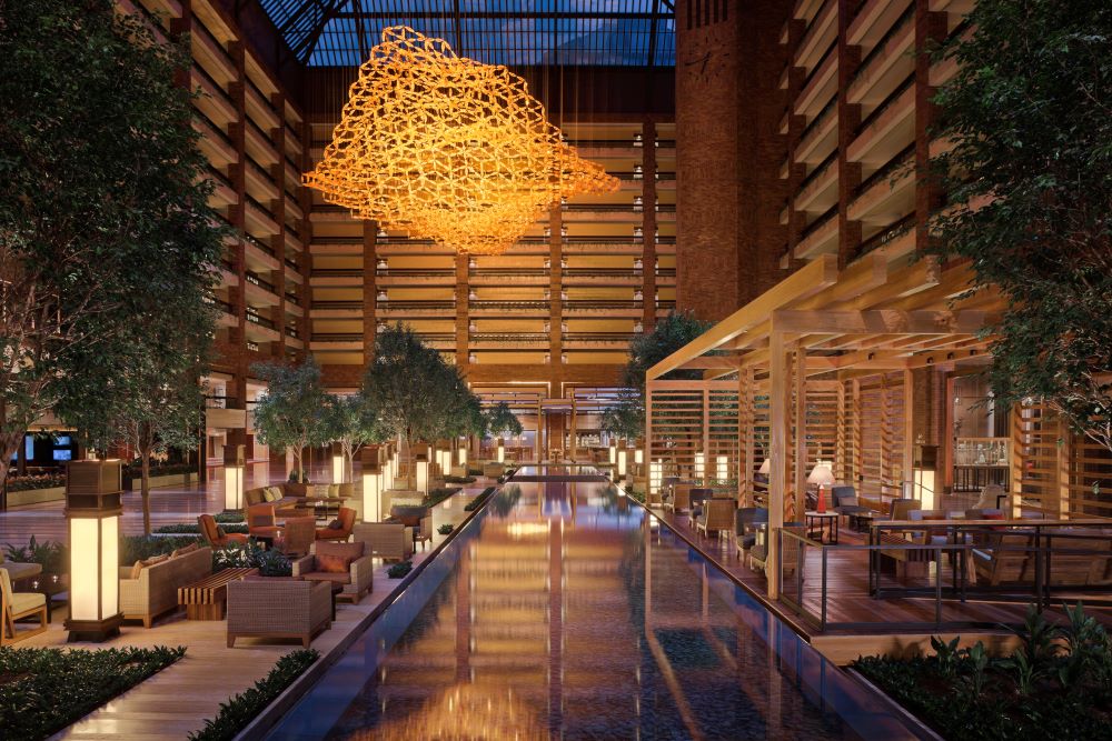 Atrium II and Nebula at Hilton Anatole