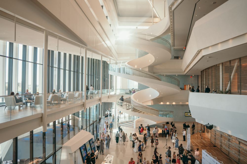 Buddy Holly Hall lobby