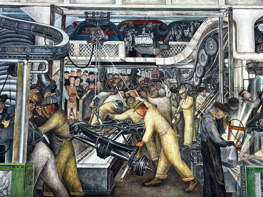 Detroit Industry Murals detail 