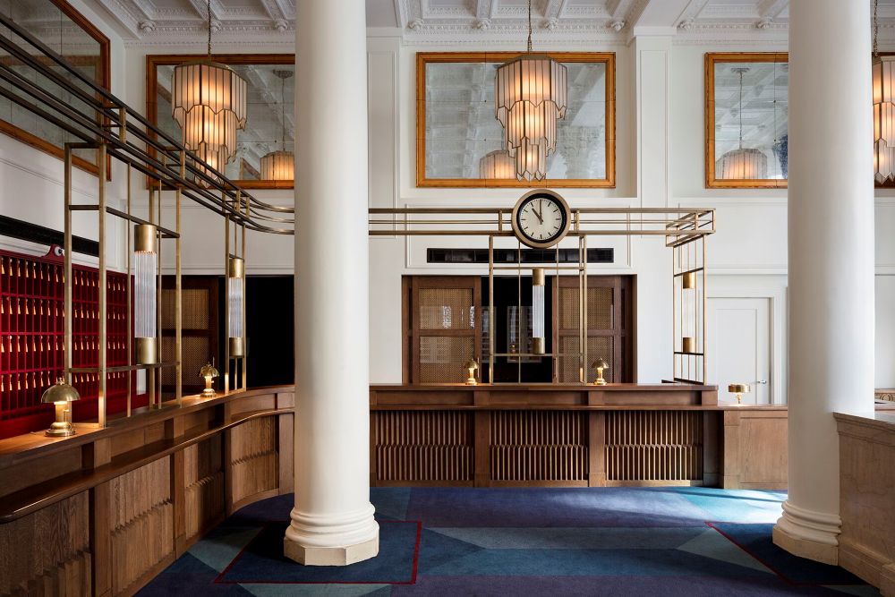 Front desk area at Riggs Washington DC
