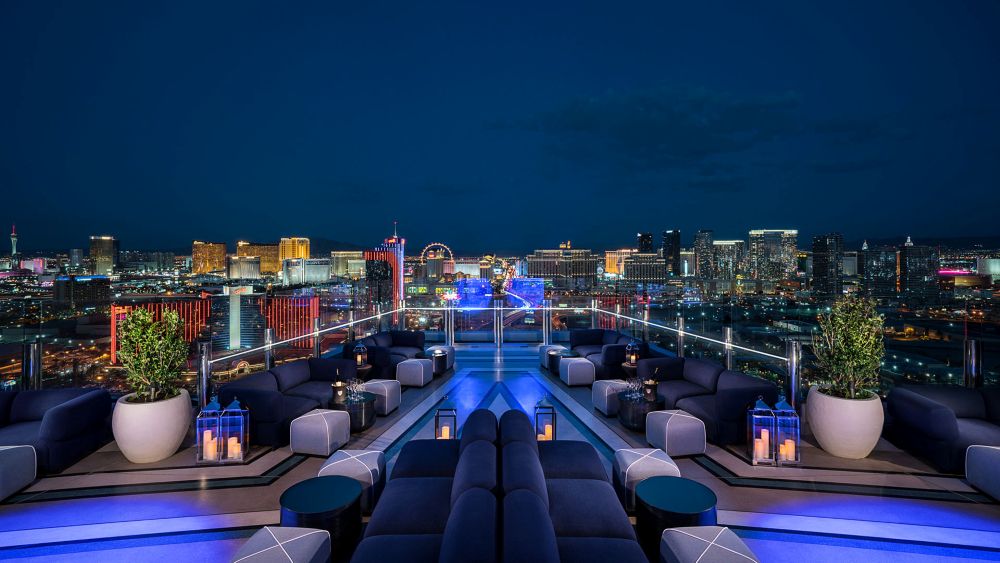 Ghostbar view at Palms Casino Resort