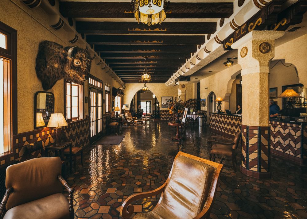 Hotel Paisano lobby 
