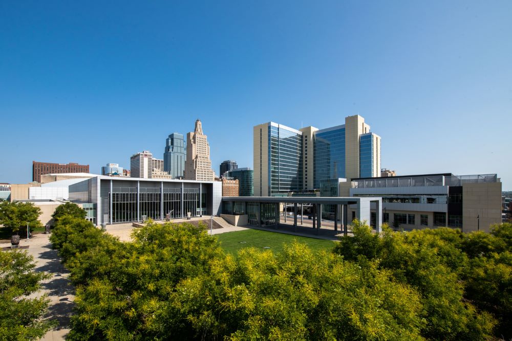 Kansas City Convention Center exterior. 