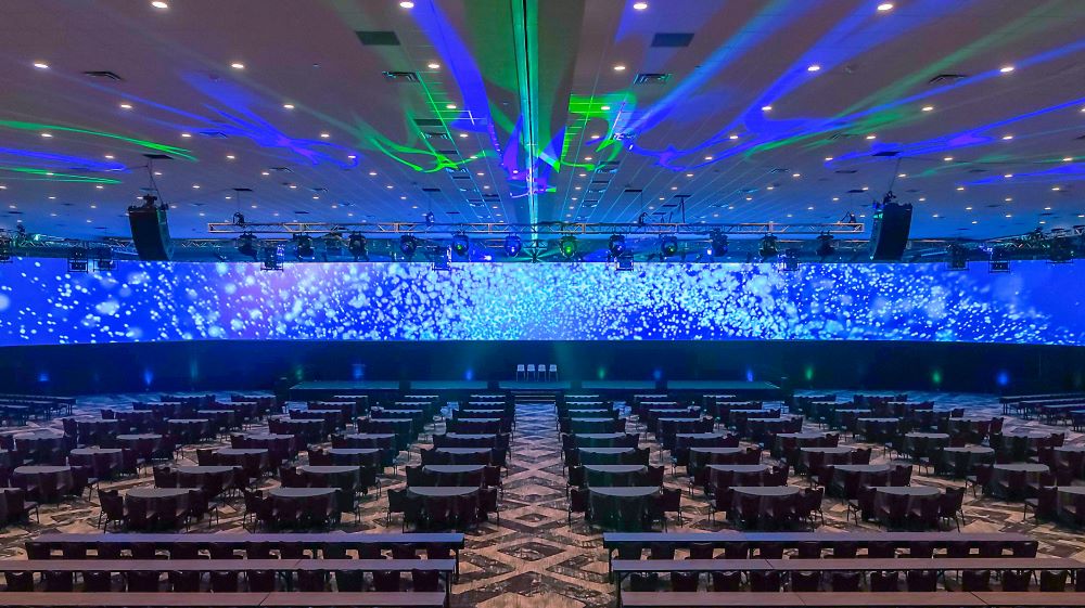 Event setup at Universal Orlando's Loews Hotels & Co