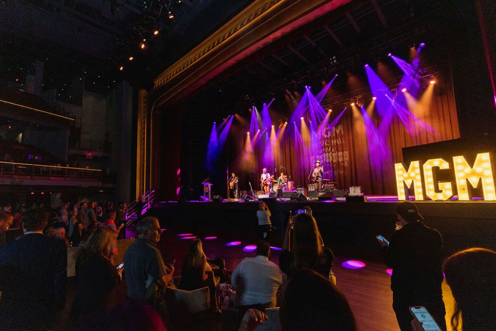 MGM Music Hall grand opening