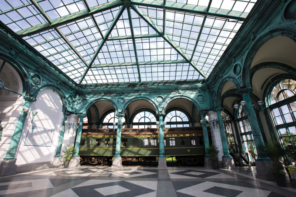 Interior event space at Henry Morrison Flagler Museum in Palm Beach