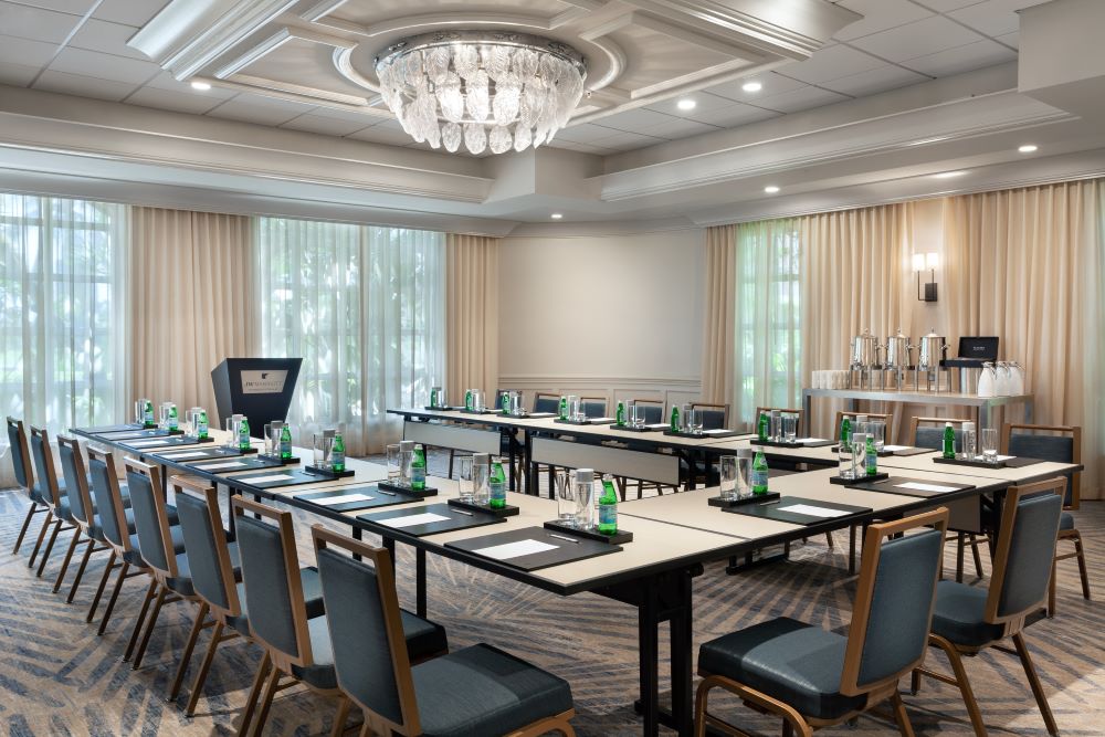 Meeting room setup at JW Marriott Miami Turnberry