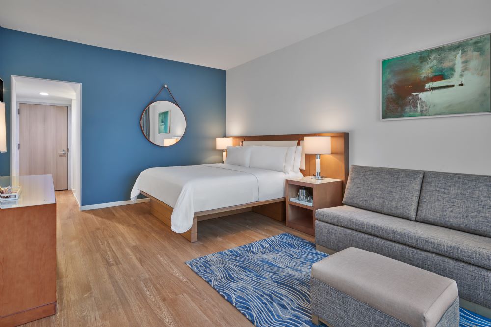 New Swan guest room