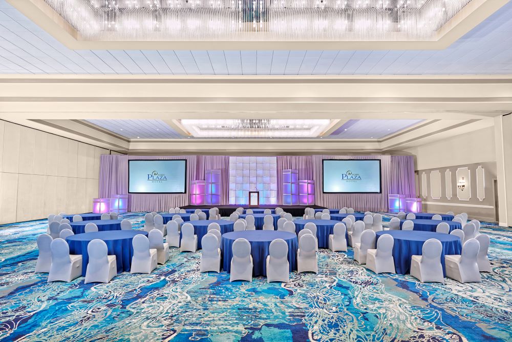 Rosen Hotels & Resorts ballroom setup