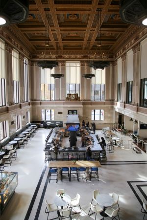 The Bank interior