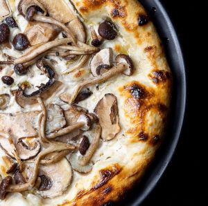 Crossroads Kitchen Truffle Mushroom Bianca Pizza