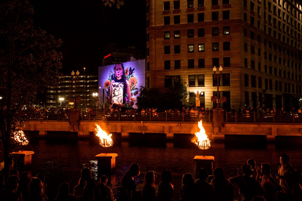 WaterFire 2021 festival in Providence