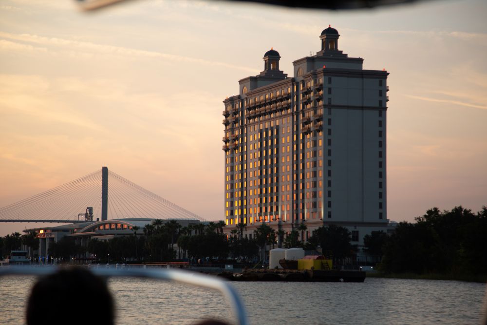 Westin Savannah and Bridge Sunset