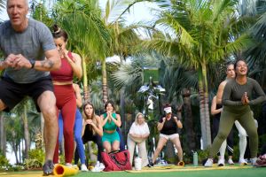 Workout Class at RESET Retreat at Lake Nona Wave Hotel